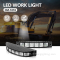 7 pulgadas de haz de inundación 16W LED LEACH CAR CARRO Montaje LED Barra de luz Offroad Accesorios automáticos Luz para Jeep Cherokee XJ